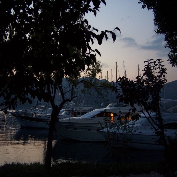 Port Gocek Gece [Ates Erdogan]