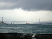 Yağmurlu Havada Boğaz Köprüsü